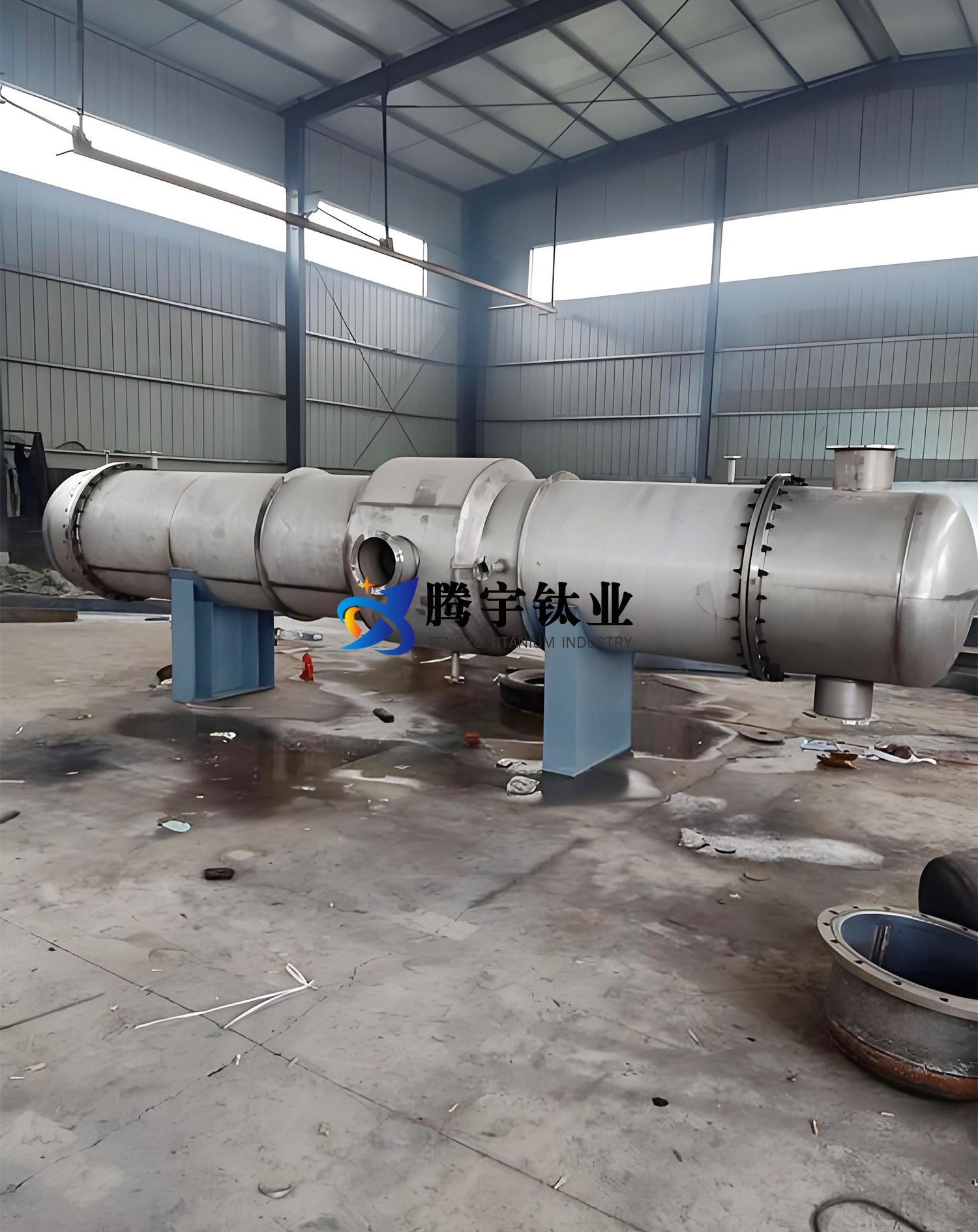 化工制造用鈦換熱器